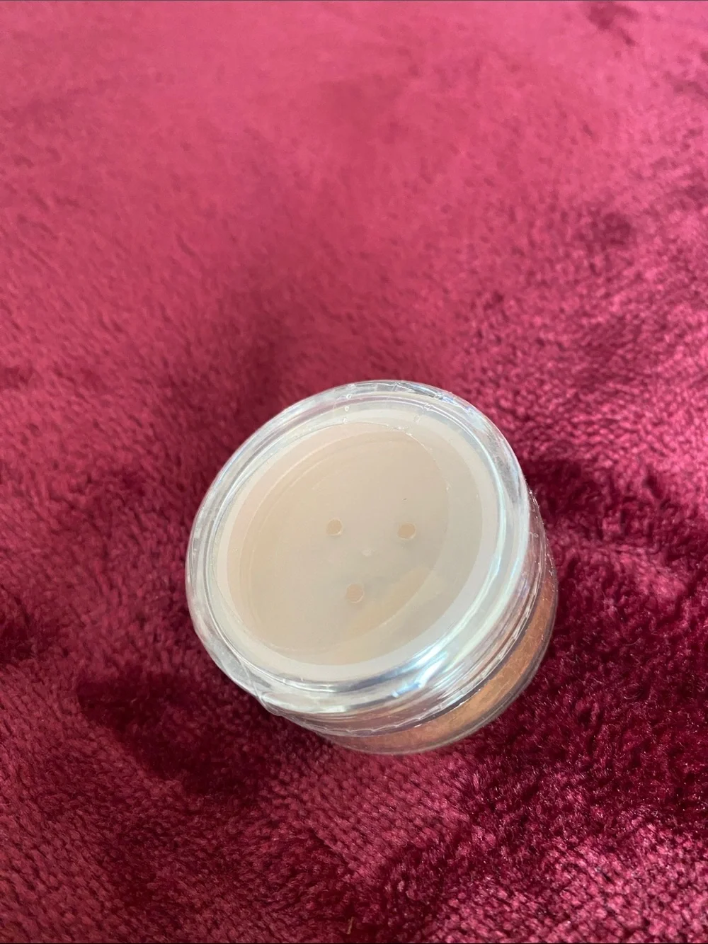 Loose mineral powder color glaze